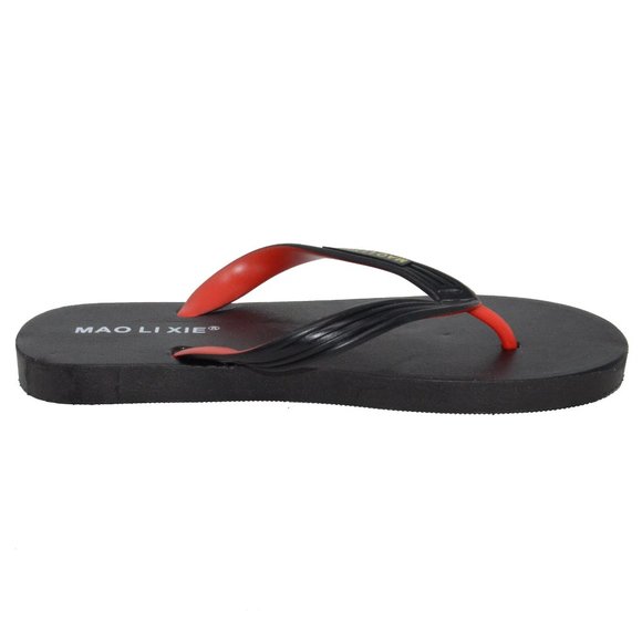MAO LI XIE Men's Summer Beach Flip Flops Slippers PVC Comfort Thongs Sandals - Picture 2 of 4
